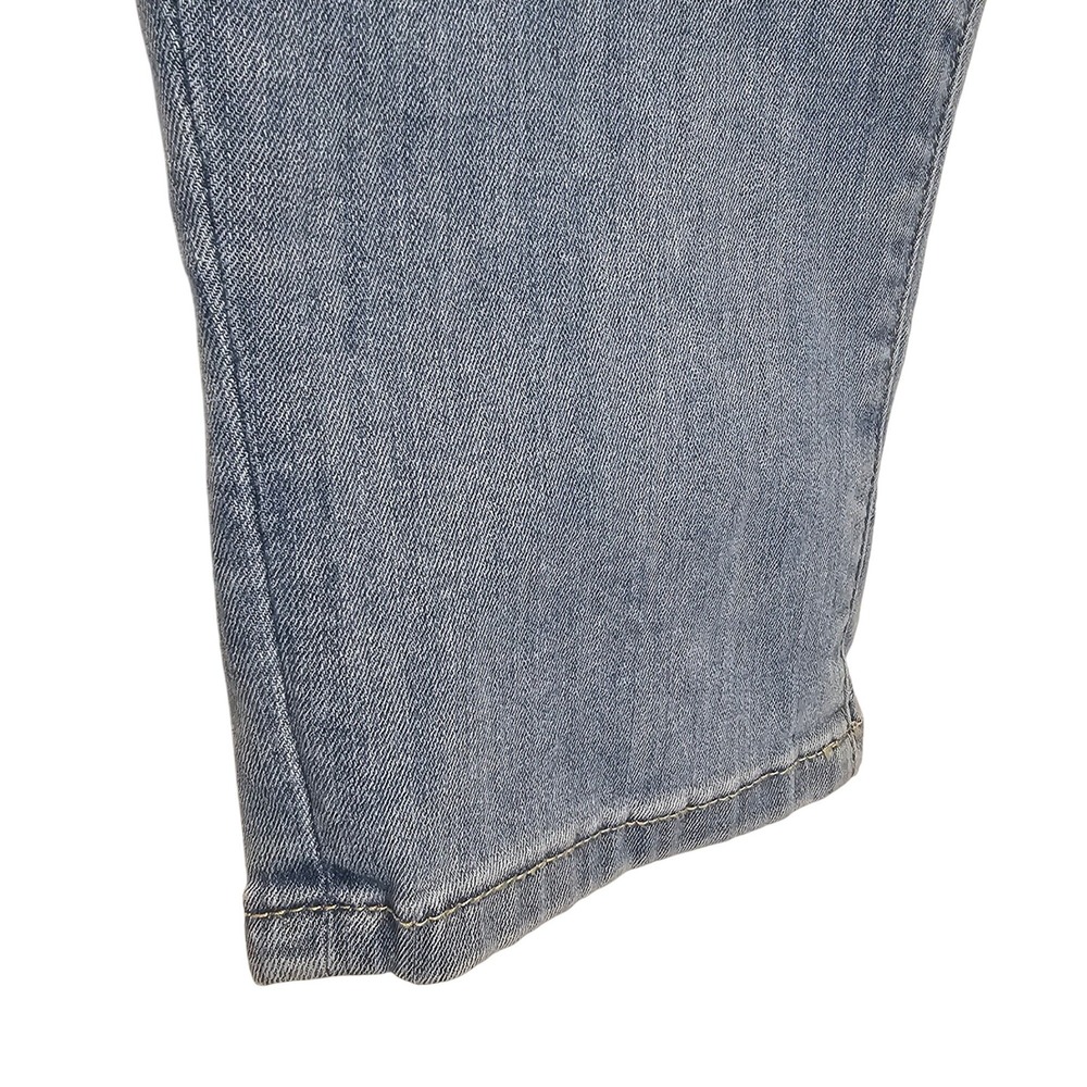 Judy Blue Jogger Roll up Jeans 88496 High Rise Medium Wash Stretch Denim 15/32 - Picture 4 of 14